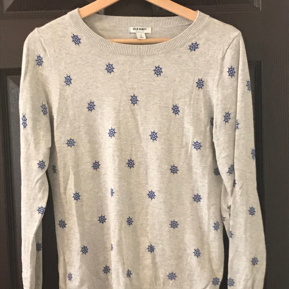 Old Navy Nautical Sweater Size Small